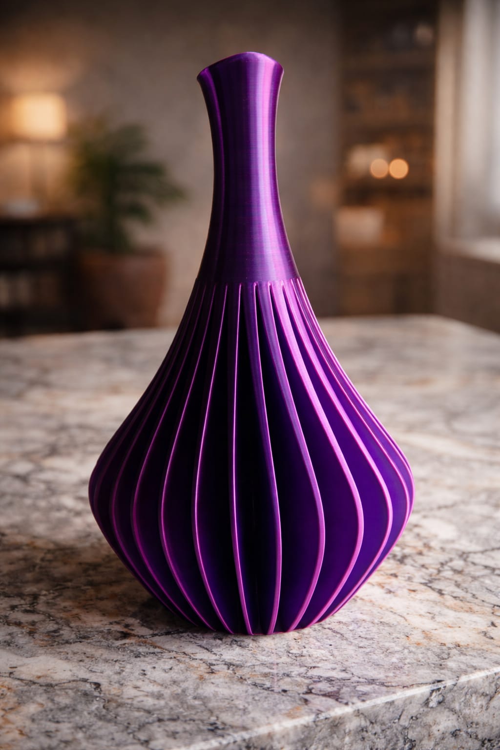 Wazon - Fioletowa Elegancja